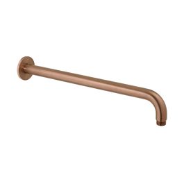 Easy Fit Round Shower Arm Brushed Bronze