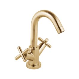 Elements Mono Basin Mixer Brushed Gold