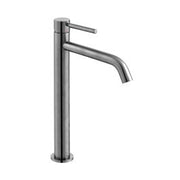Origins Slimline Extended Mono Basin Mixer Brushed Gunmetal