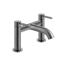 Origins Deck Mounted Bath Filler Brushed Gunmetal