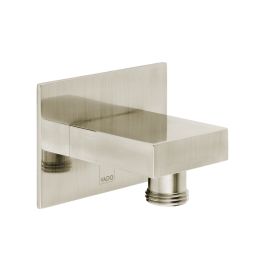 Square Wall Outlet Brushed Nickel