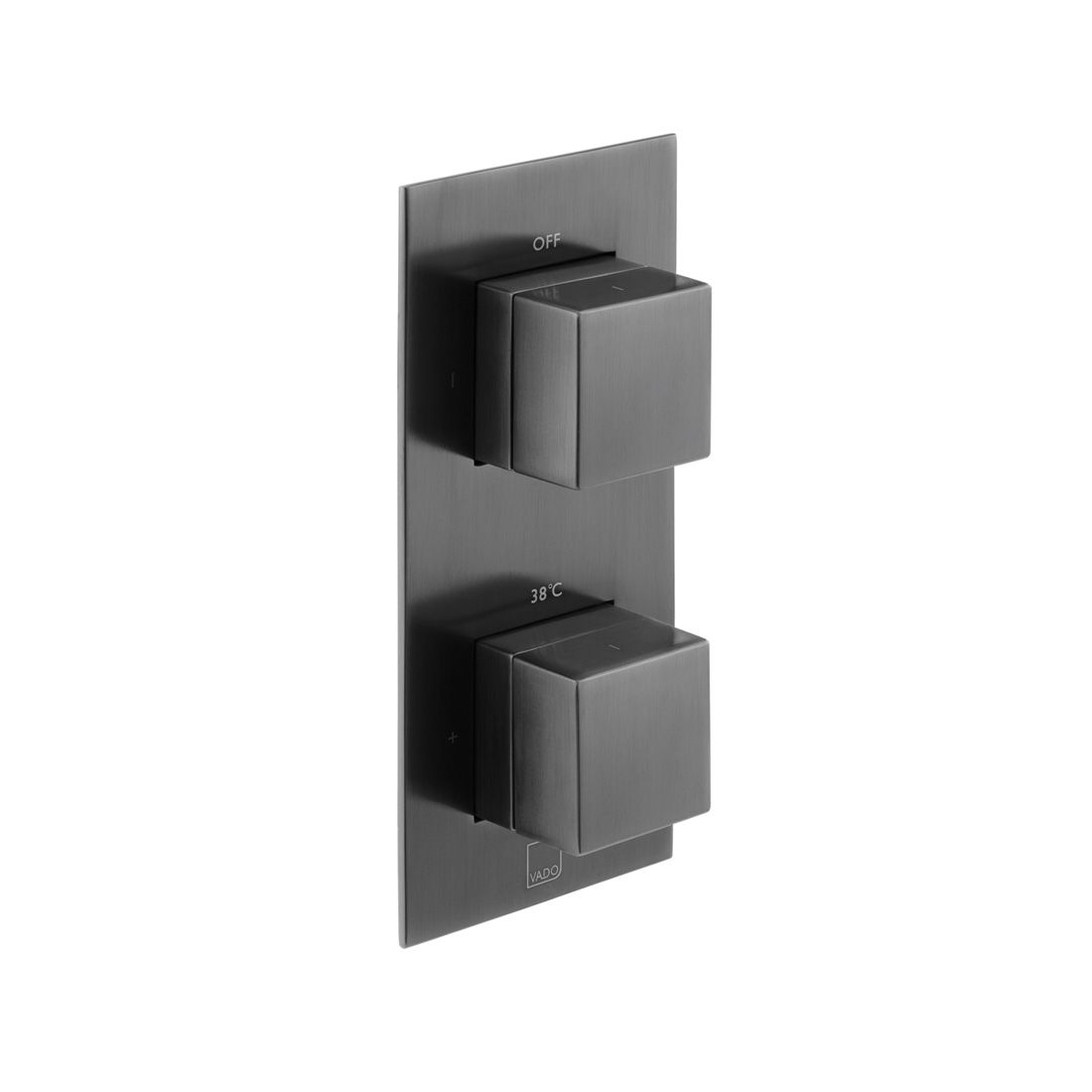 Tablet Notion Vertical Concealed 1 Outlet, 2 Handle Thermostatic Valve
