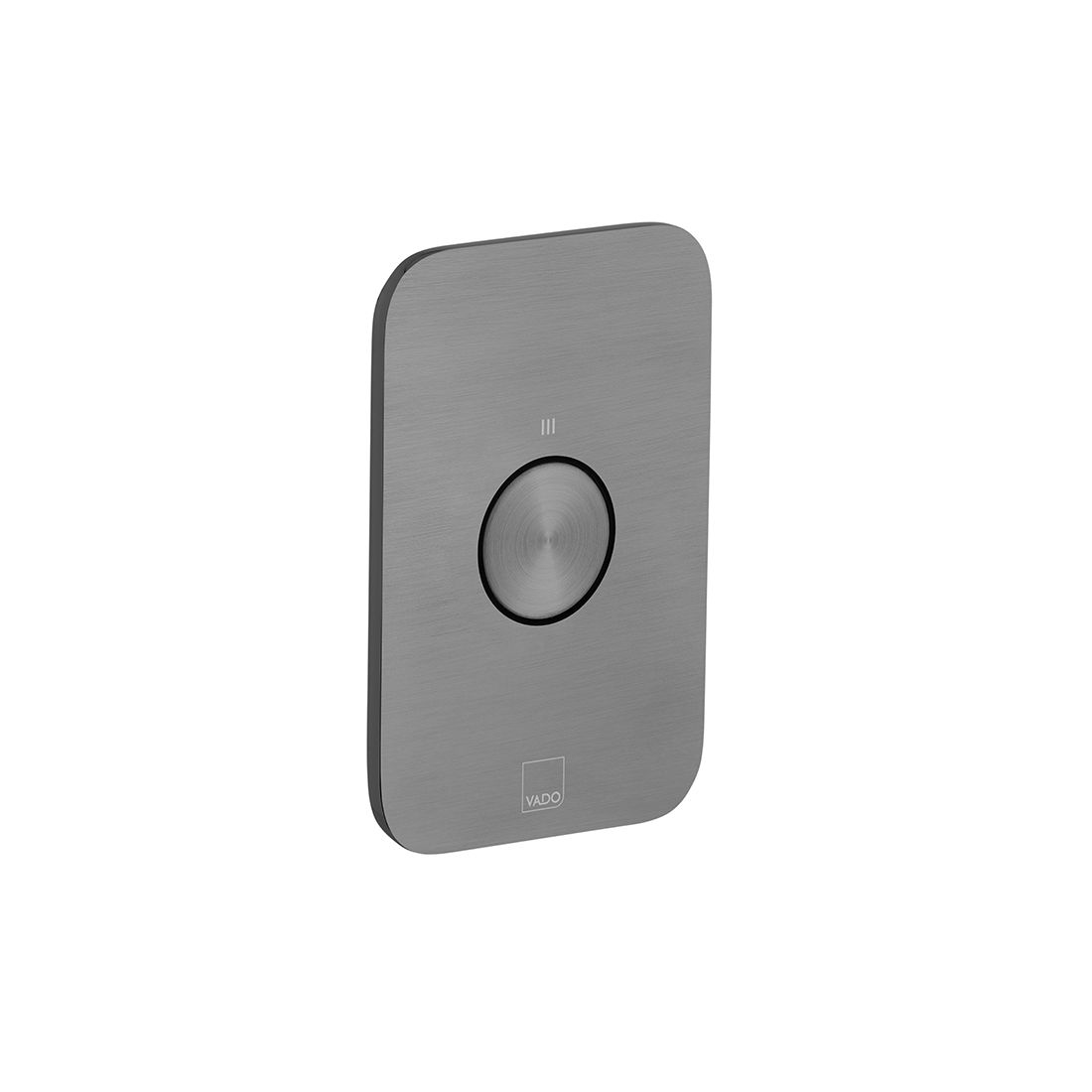 Zone 1 Button 1 Outlet Vertical Concealed Stop Valve to pair with ZON-128/2-H-CP