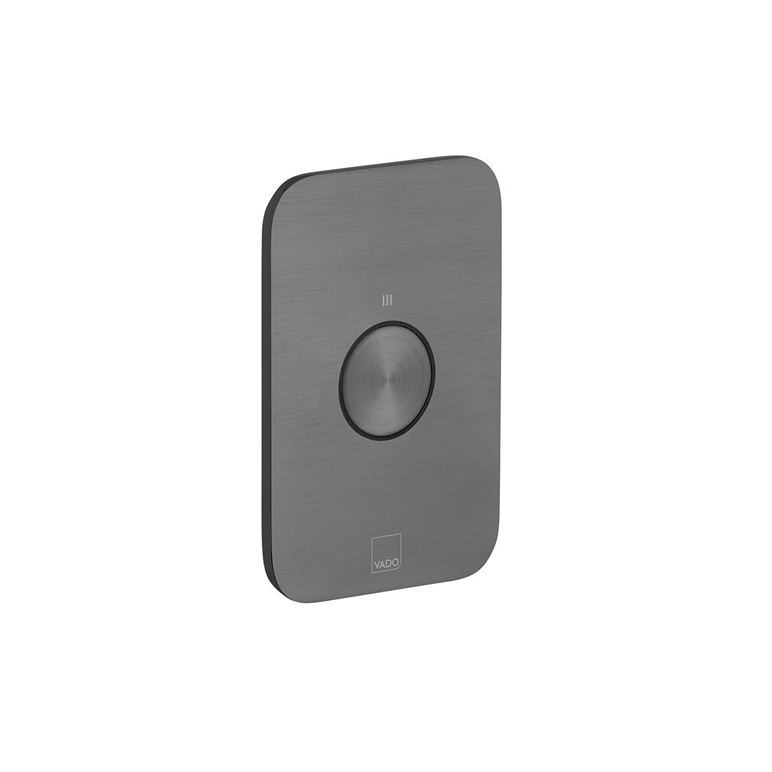 Zone 1 Button 1 Outlet Vertical Concealed Stop Valve to pair with ZON-128/2-H-CP