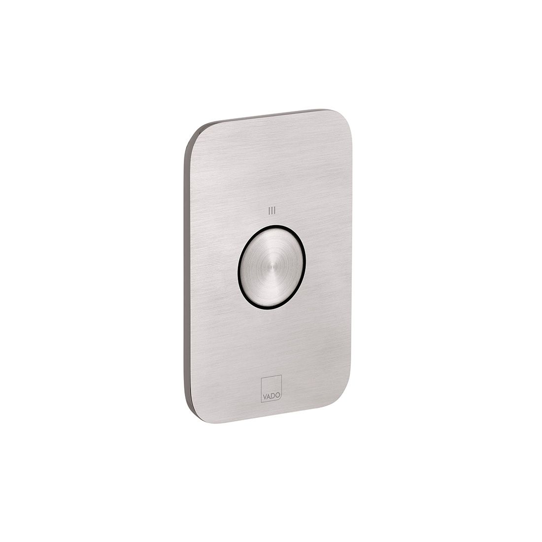 Zone 1 Button 1 Outlet Vertical Concealed Stop Valve to pair with ZON-128/2-H-CP