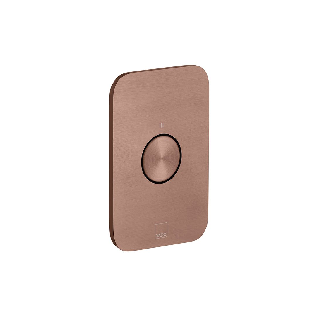 Zone 1 Button 1 Outlet Vertical Concealed Stop Valve to pair with ZON-128/2-H-CP