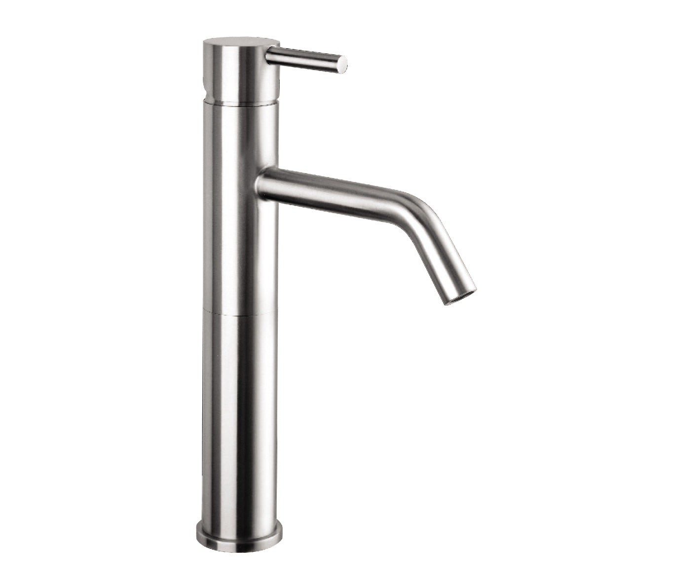INOX TALL SINGLE LEVER
 BASIN MIXER