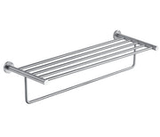 INOX TOWEL SHELF WITH BAR