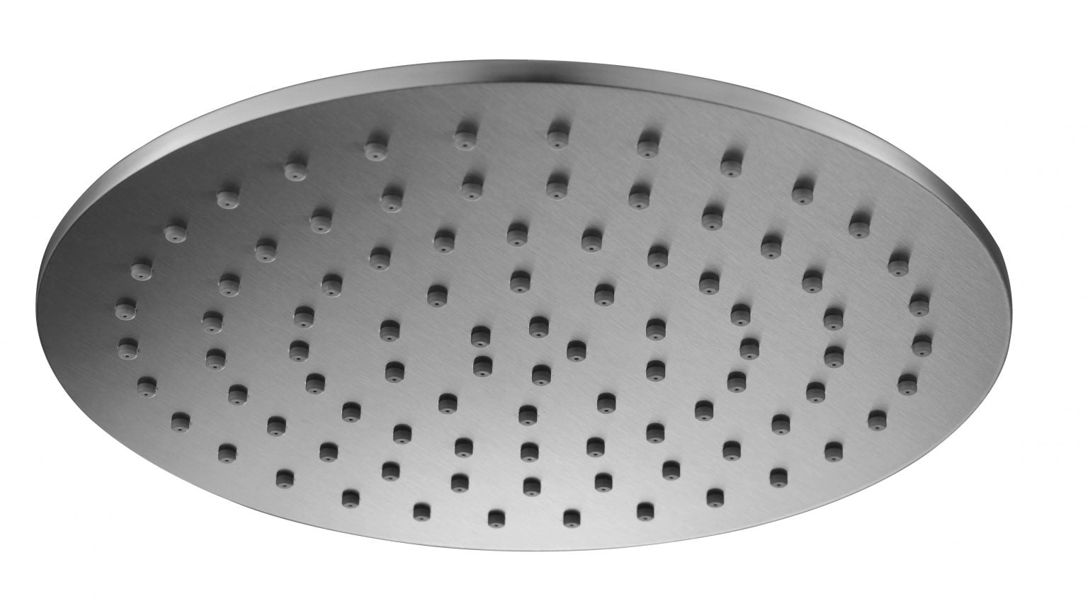 INOX SLIM ROUND OVERHEAD
 SHOWER. 200MM