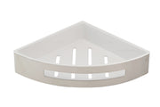INOX CORNER BASKET WITH SHELF