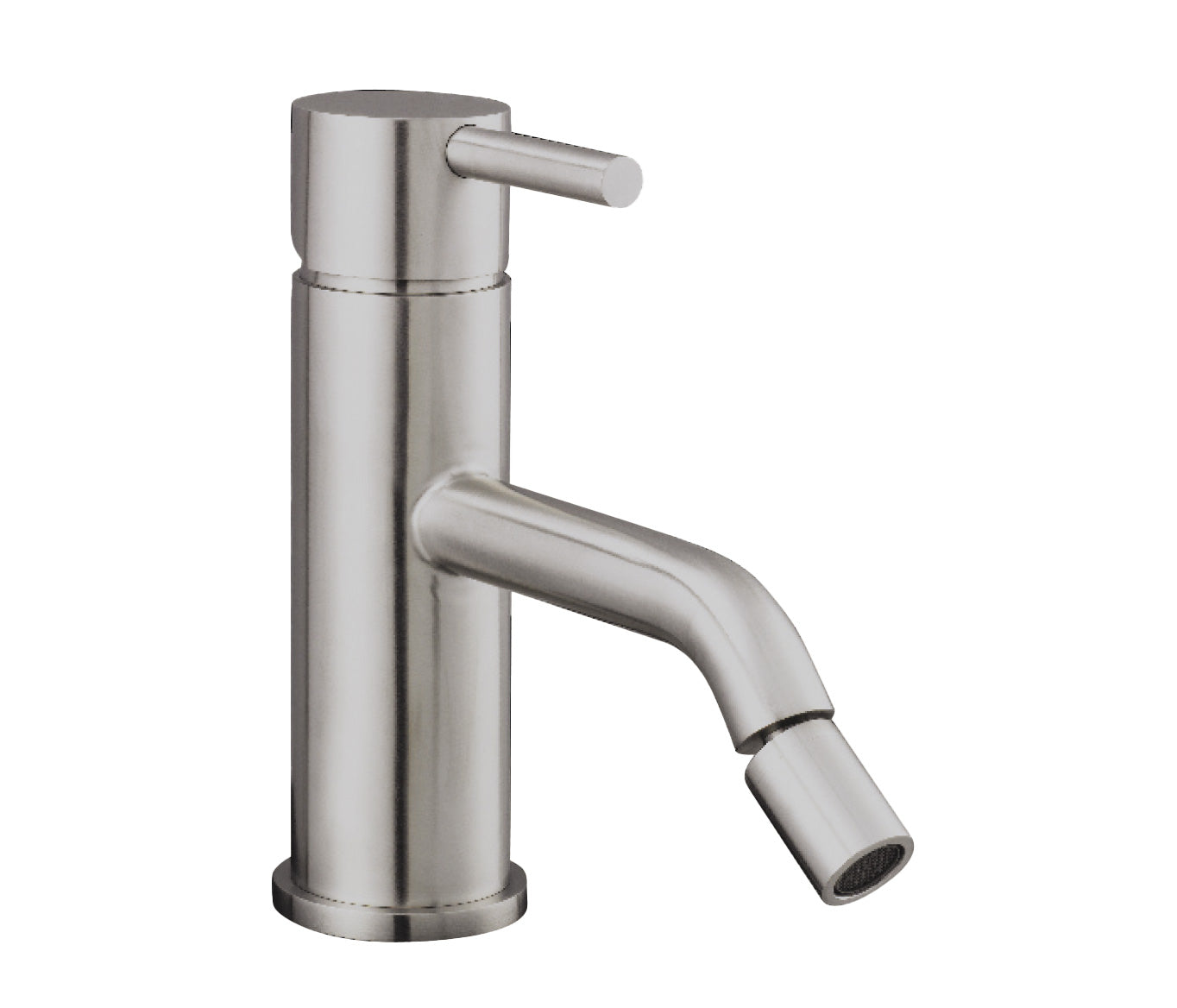 INOX SINGLE LEVER BIDET MIXER
 WITH POP UP WASTE