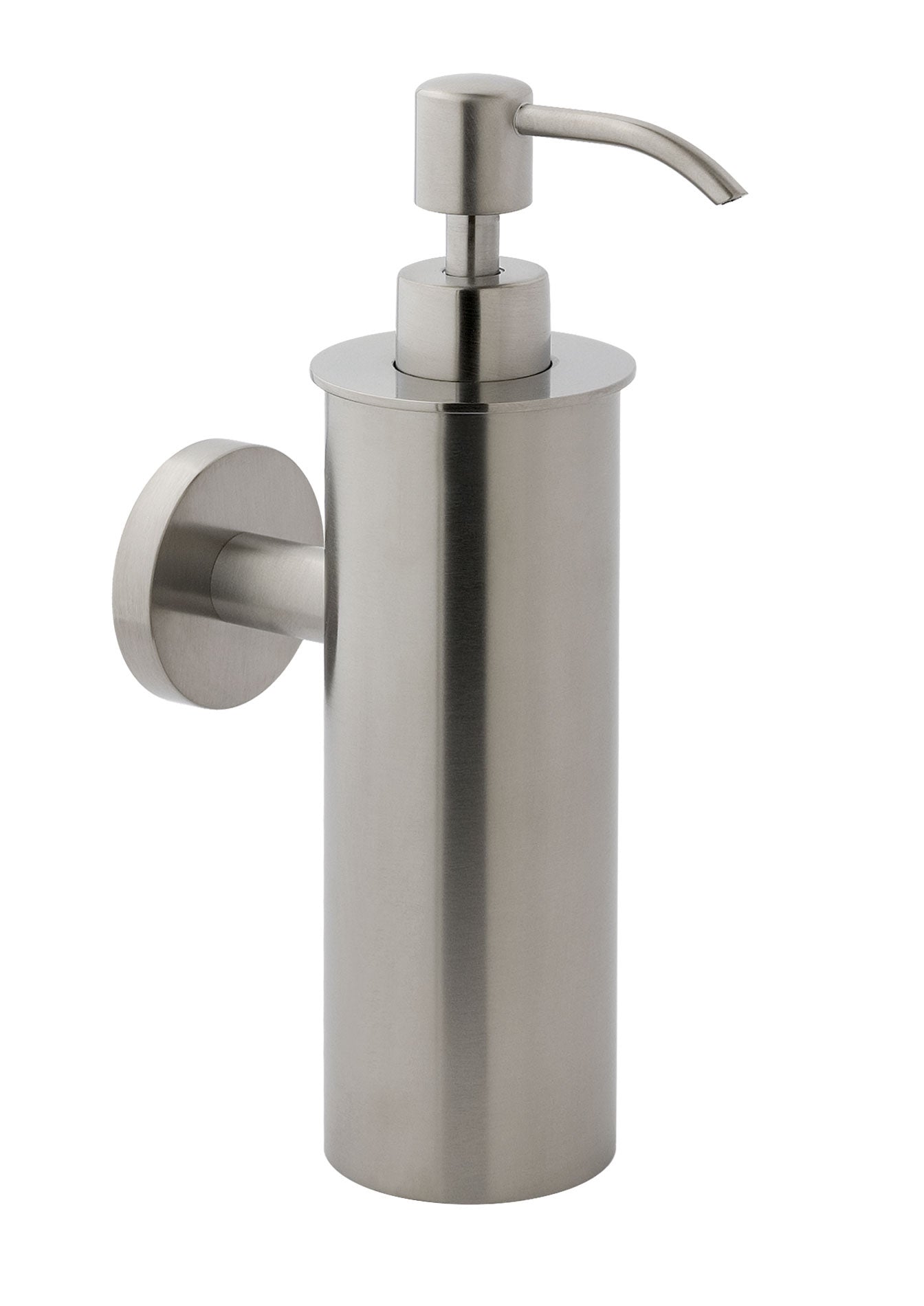 INOX SOAP DISPENSER
 WALL MOUNTED