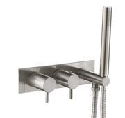 INOX INOX WALL MOUNTED BATH AND
 SHOWER MIXER (WITHOUT KIT)
