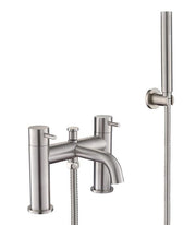 INOX DECK MOUNTED BATH
 SHOWER MIXER WITH KIT