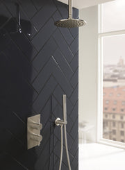 INOX THERMOSTATIC CONCEALED
 2 OUTLET SHOWER VALVE