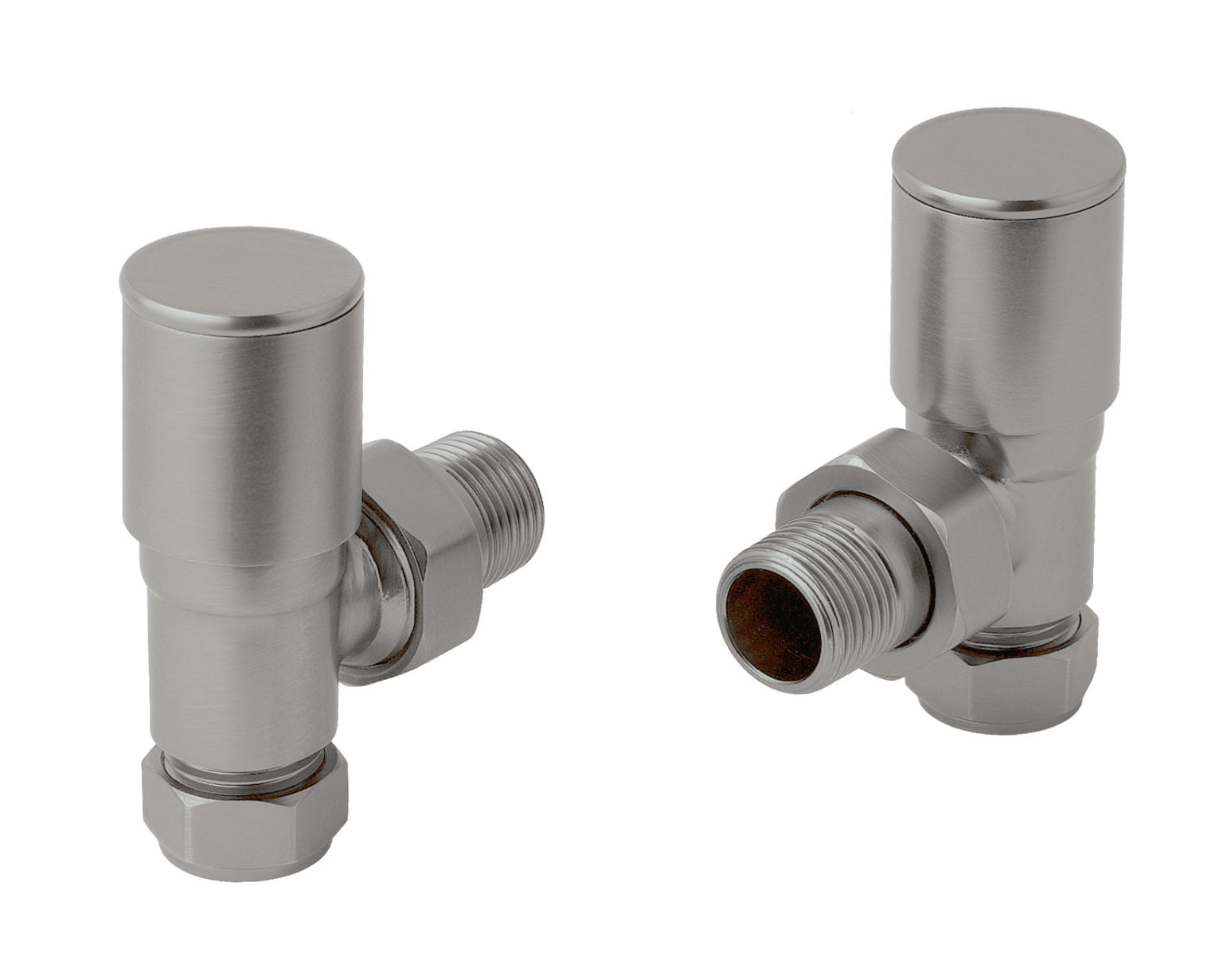 RADIATOR VALVE ANGLE WITHOUT PIPE AND FLANGE