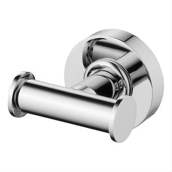 IOM double robe hook - chrome