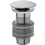 Luxury free flow basin waste, unslotted
