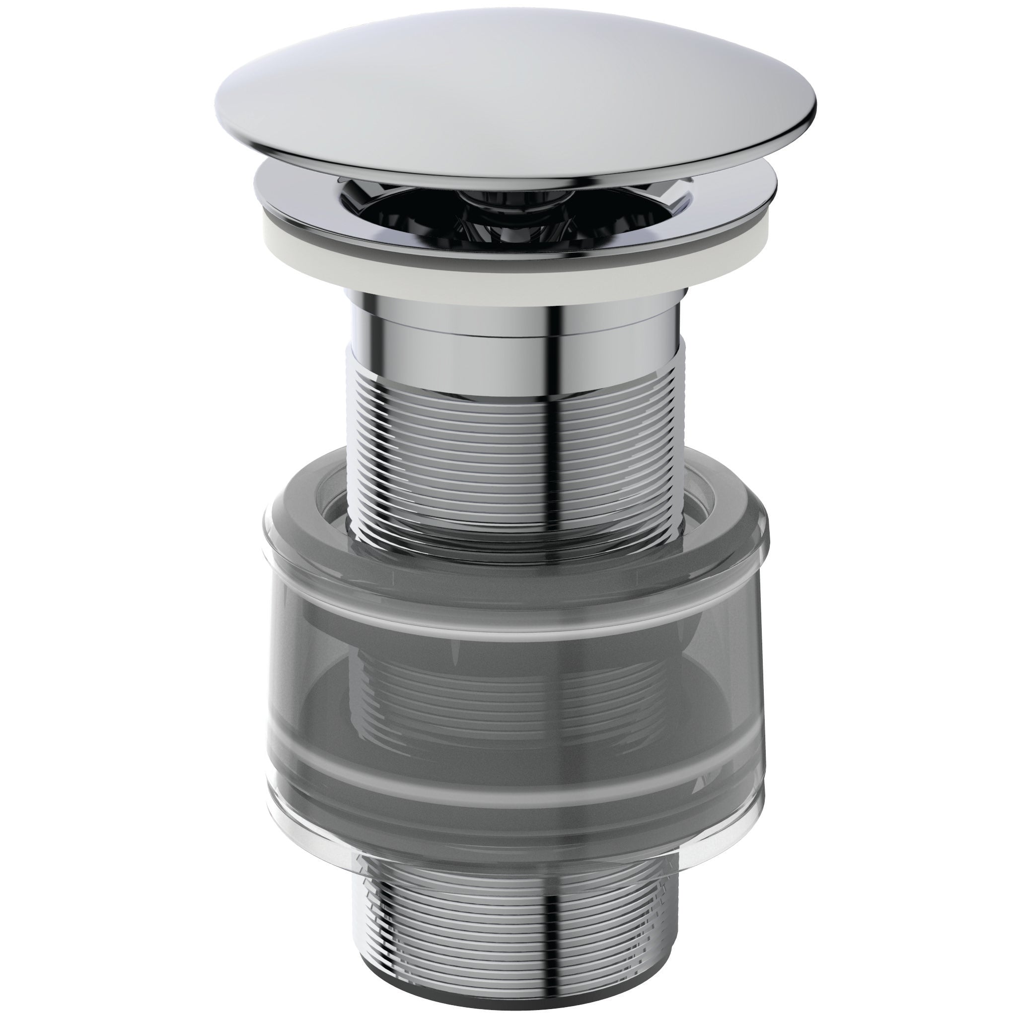 Luxury free flow basin waste, unslotted