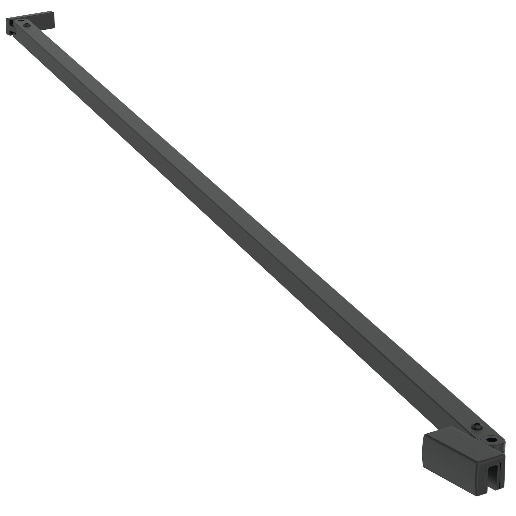 Connect 2 Straight Bracing Bracket - silk black