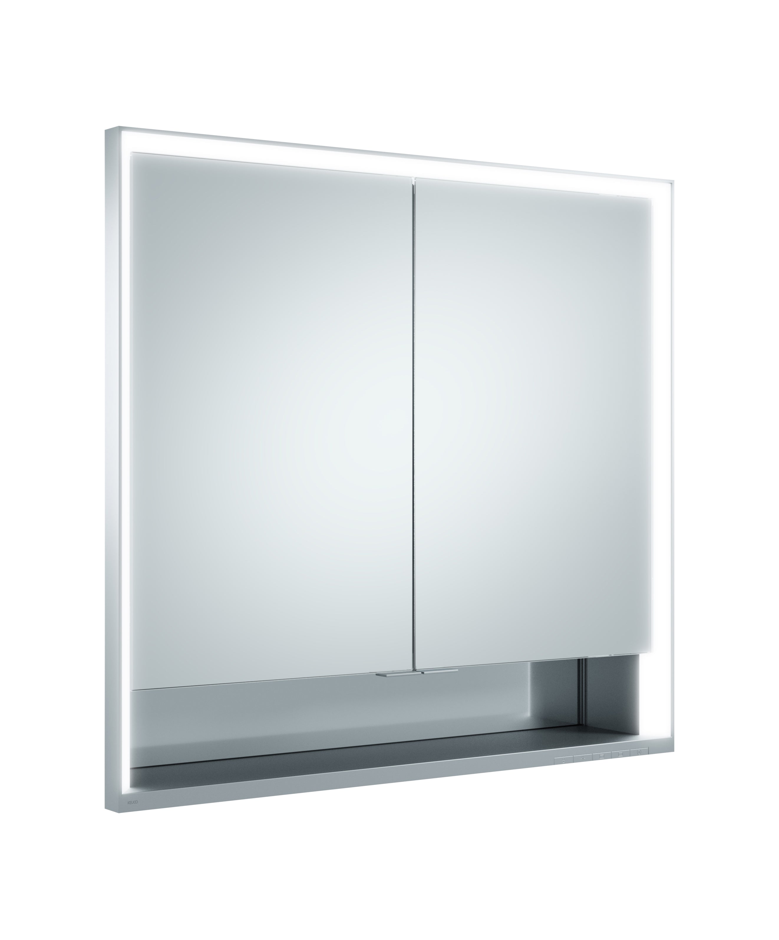 Mirror cabinet Royal Lumos GB recessed installation 800 x 735 x 165 mm