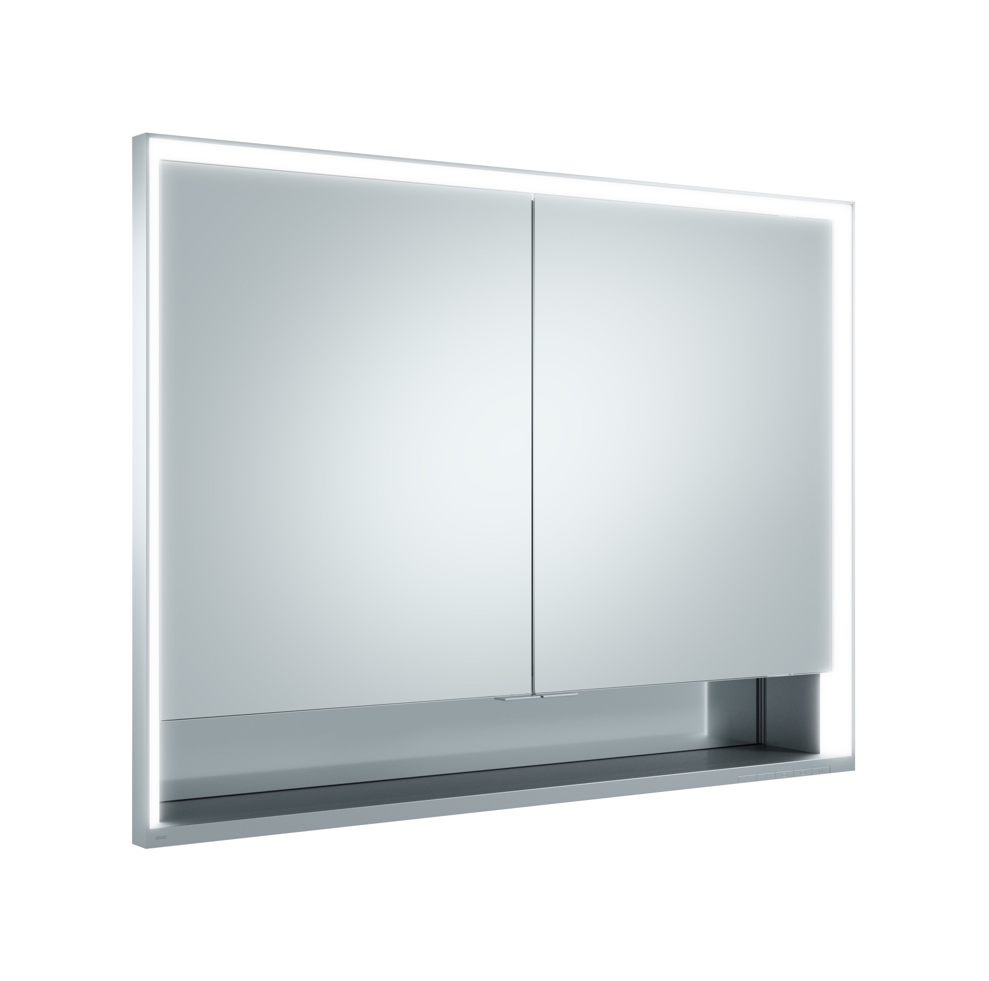 Mirror cabinet Royal Lumos GB recessed installation 1000 x 735 x 165 mm