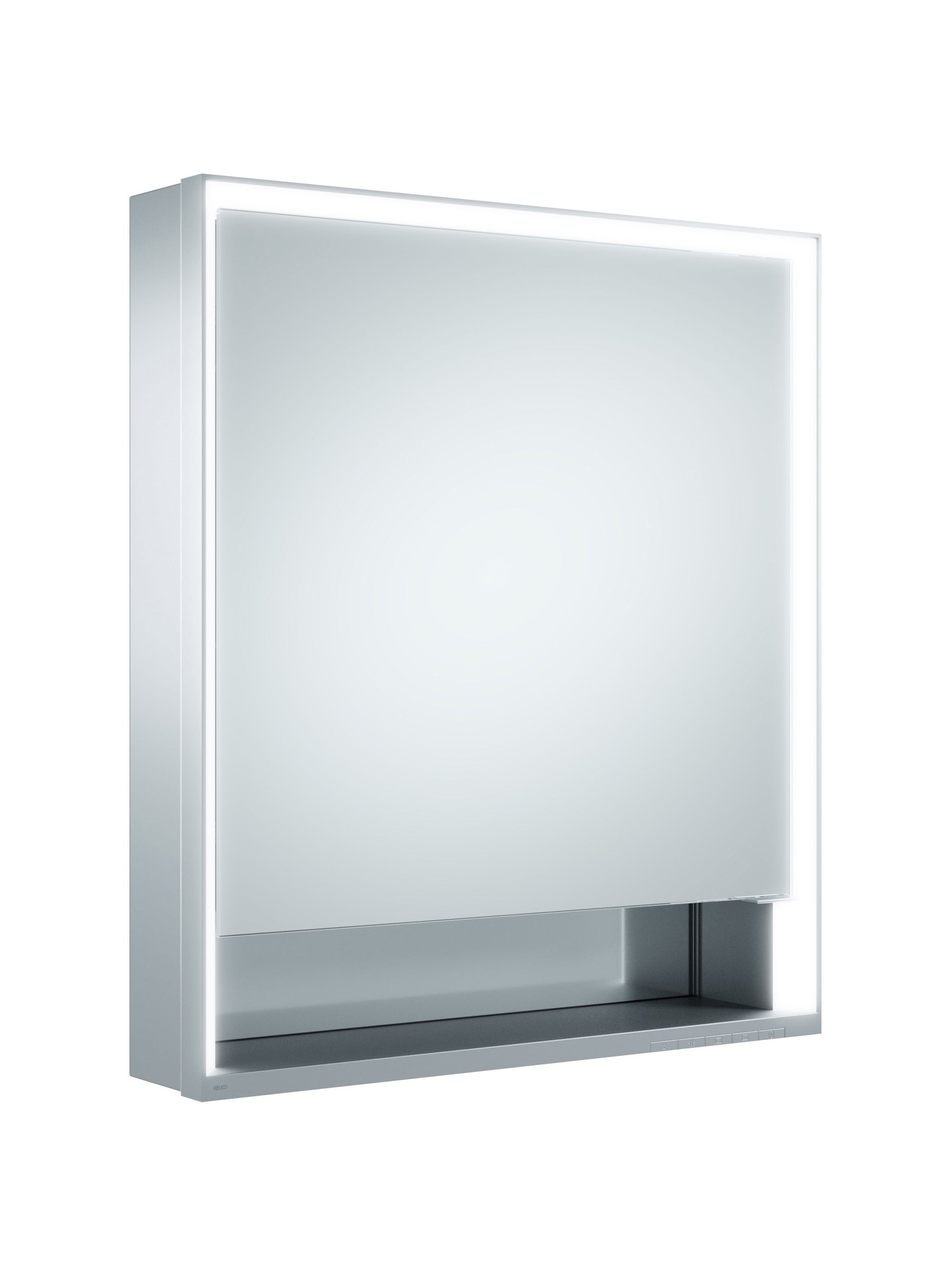 Mirror cabinet Royal Lumos GB wall mounted, left hinged,heat 650 x 735 x 130 mm