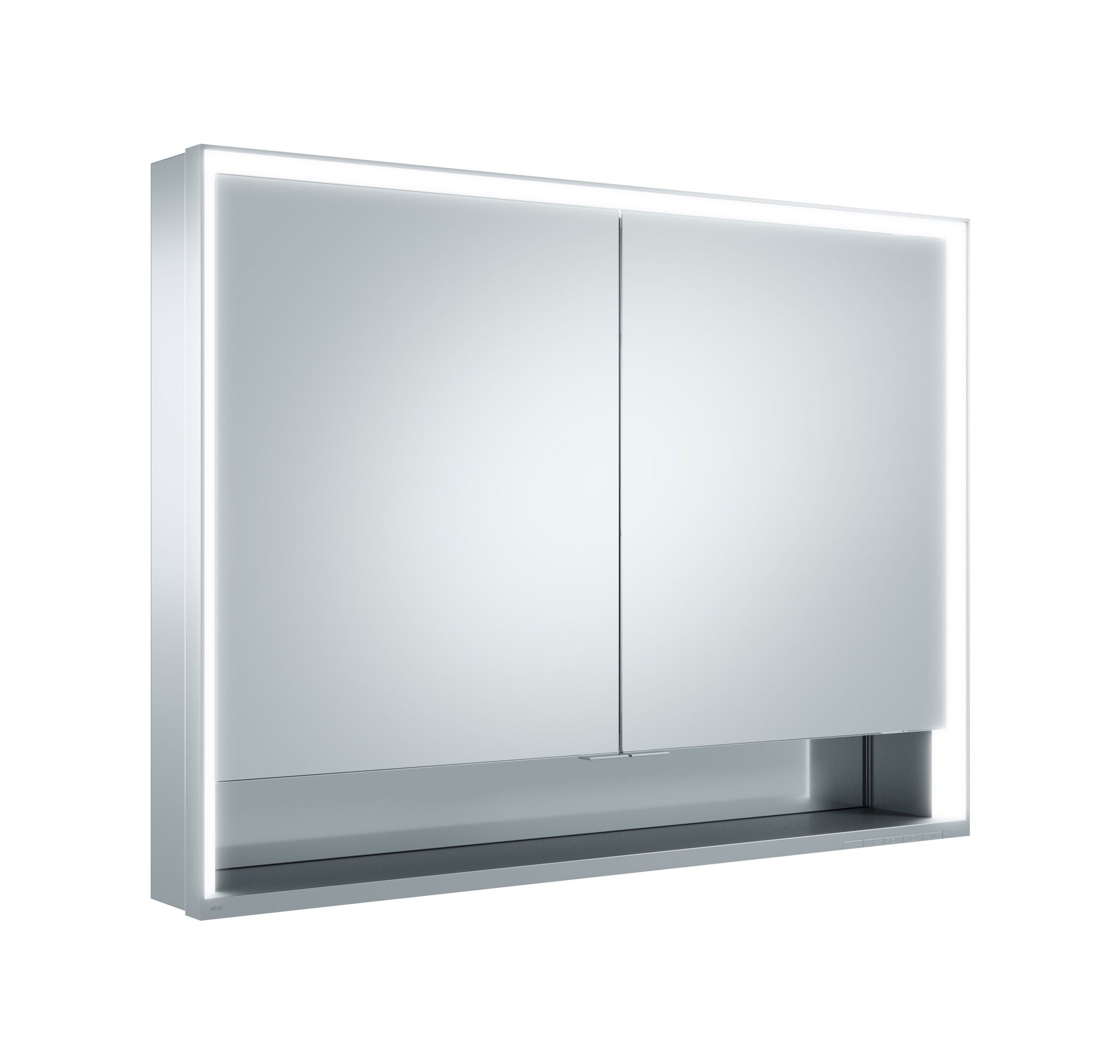 Mirror cabinet Royal Lumos GB wall mounted w. mirror heating 1000 x 735 x 130 mm