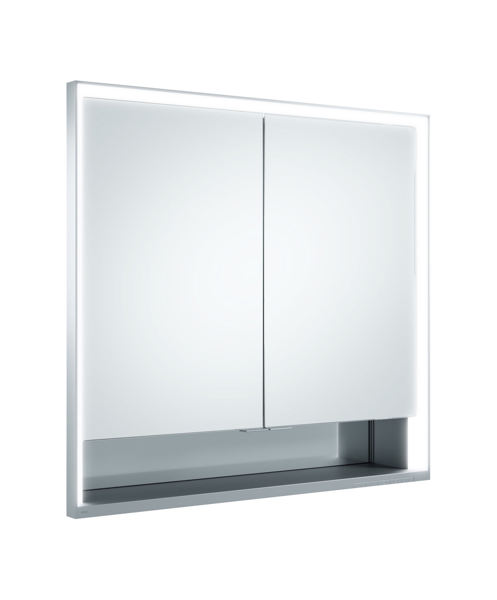 Mirror cabinet Royal Lumos GB recessed, with mirror heating 800 x 735 x 130 mm