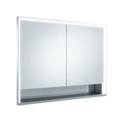 Mirror cabinet Royal Lumos GB recessed, with mirror heating 1000 x 735 x 130 mm