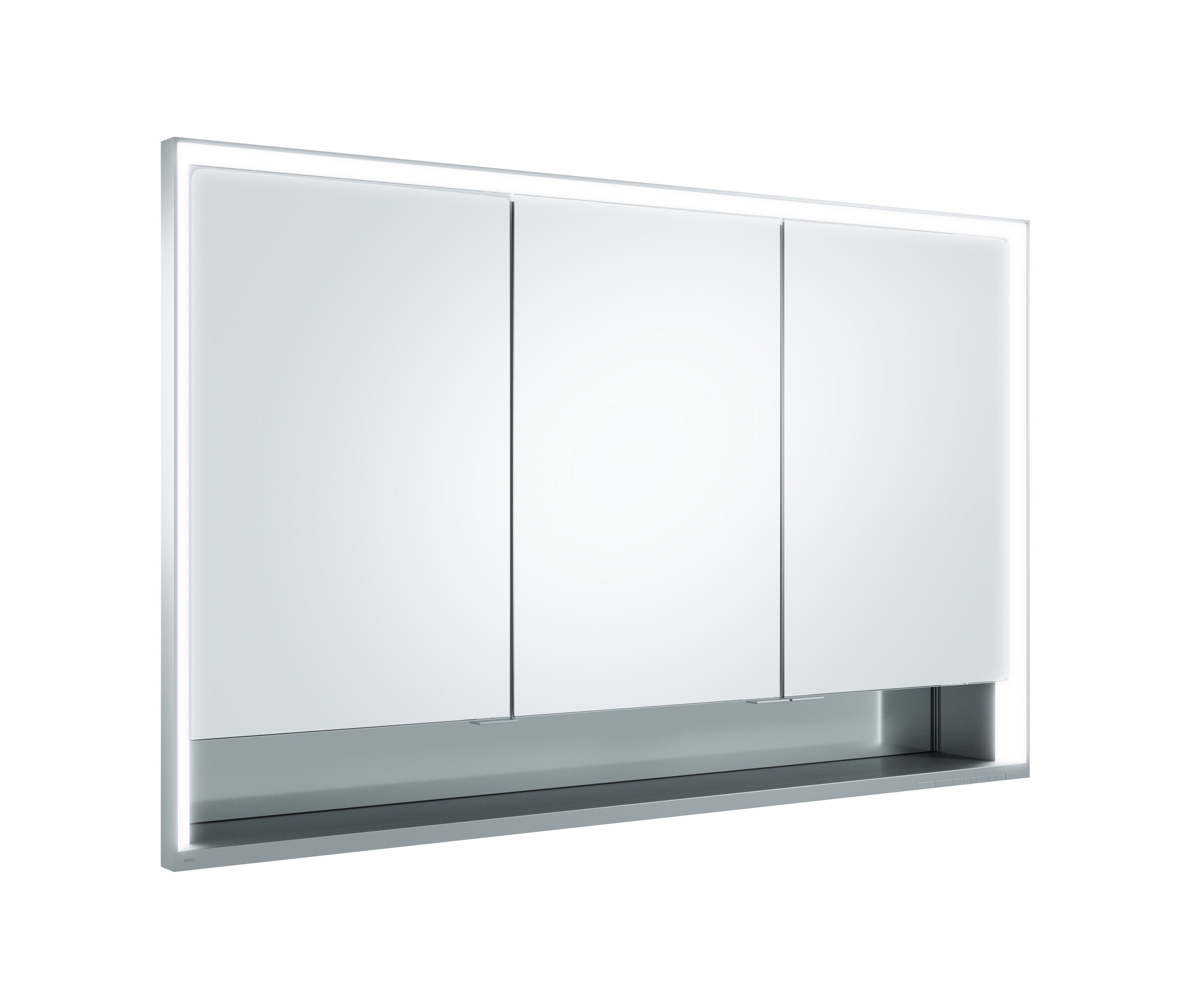 Mirror cabinet Royal Lumos GB recessed, with mirror heating 1200 x 735 x 130 mm