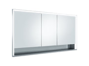 Mirror cabinet Royal Lumos GB recessed, with mirror heating 1400 x 735 x 130 mm