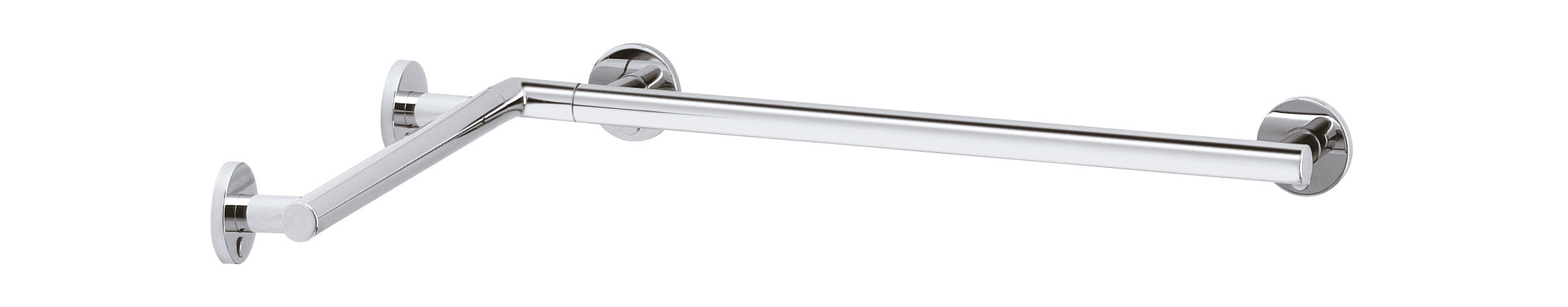 Corner rail for shower/bath 597/797 mm