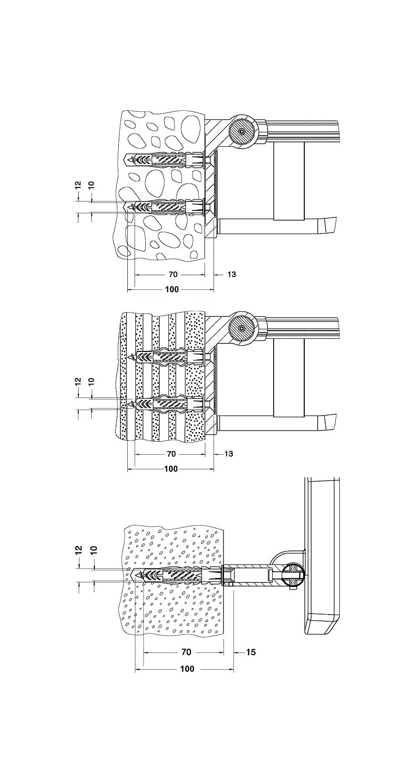 Mounting set 2