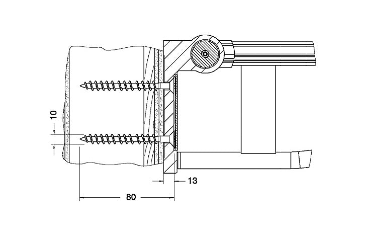 Mounting set 5