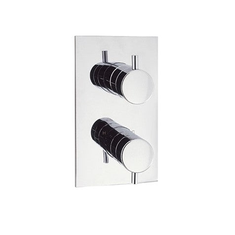 Crosswater Kai Lever 2 Outlet 2 Handle Concealed Thermostatic Shower Valve