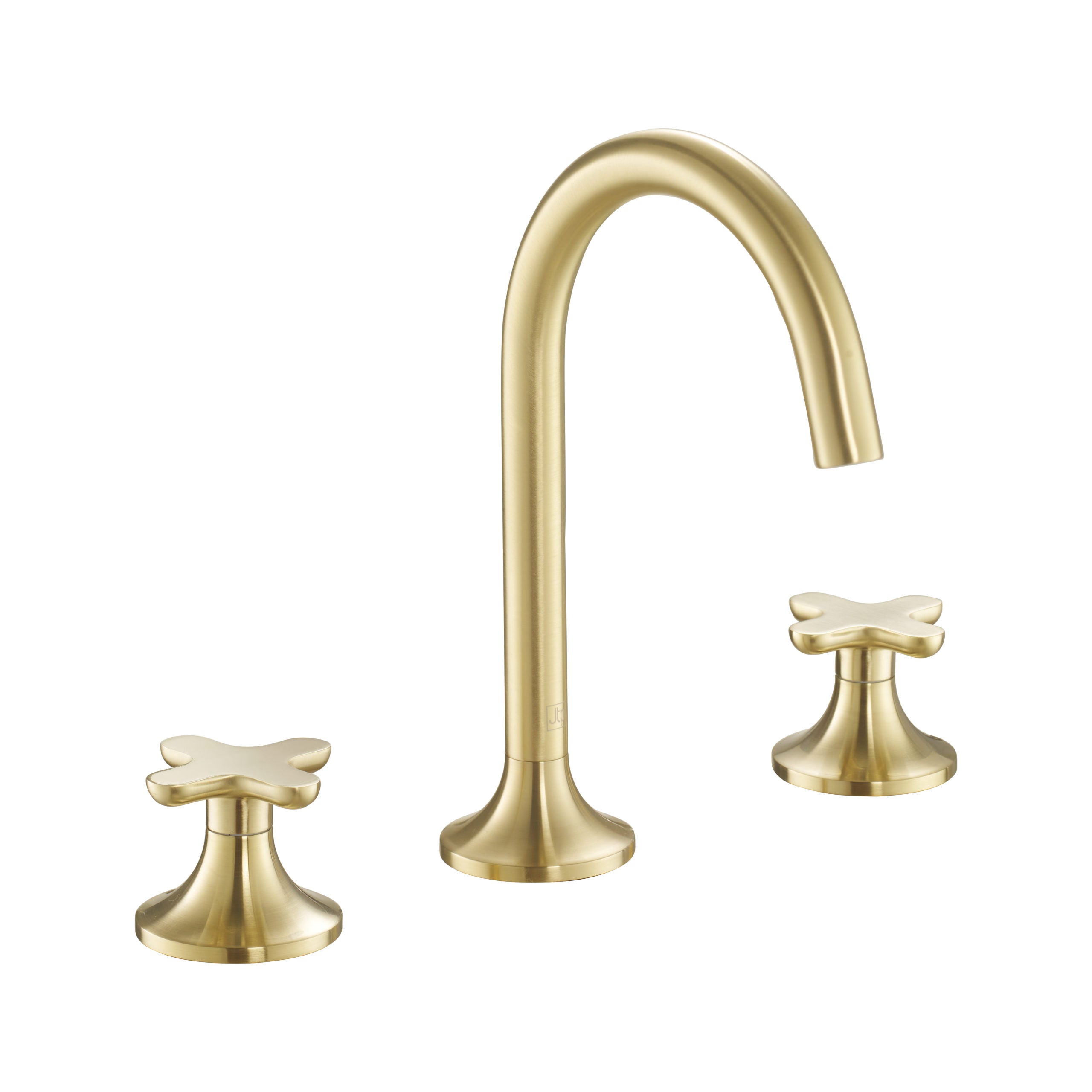 KONO 3 HOLE DECK MOUNTED BASIN MIXER (BOTH HANDLES INCLUDED)