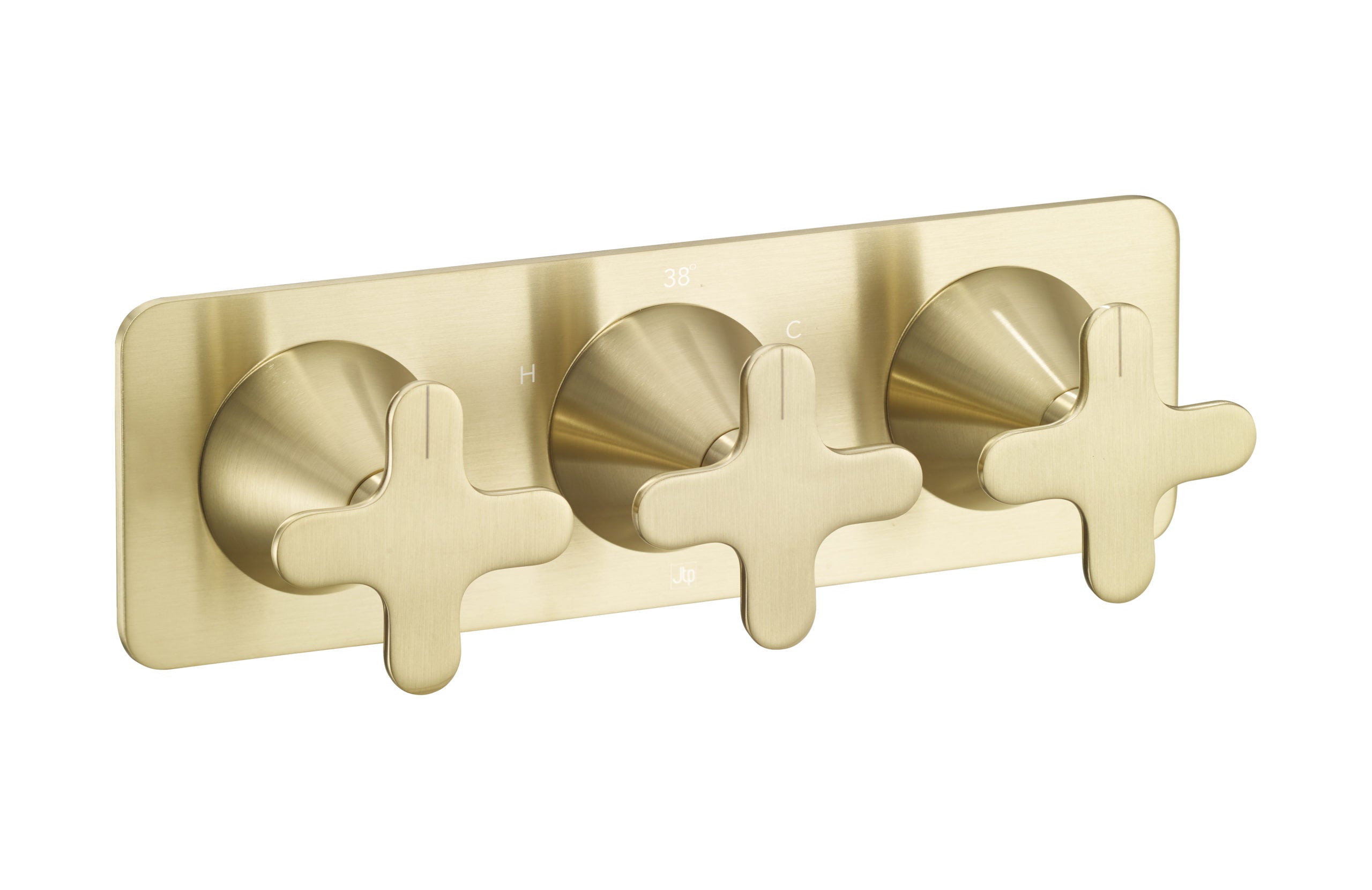 KONO THERMOSTATIC CONCEALED 3 OUTET SHOWER VALVE (BOTH HANDLES INCLUDED)