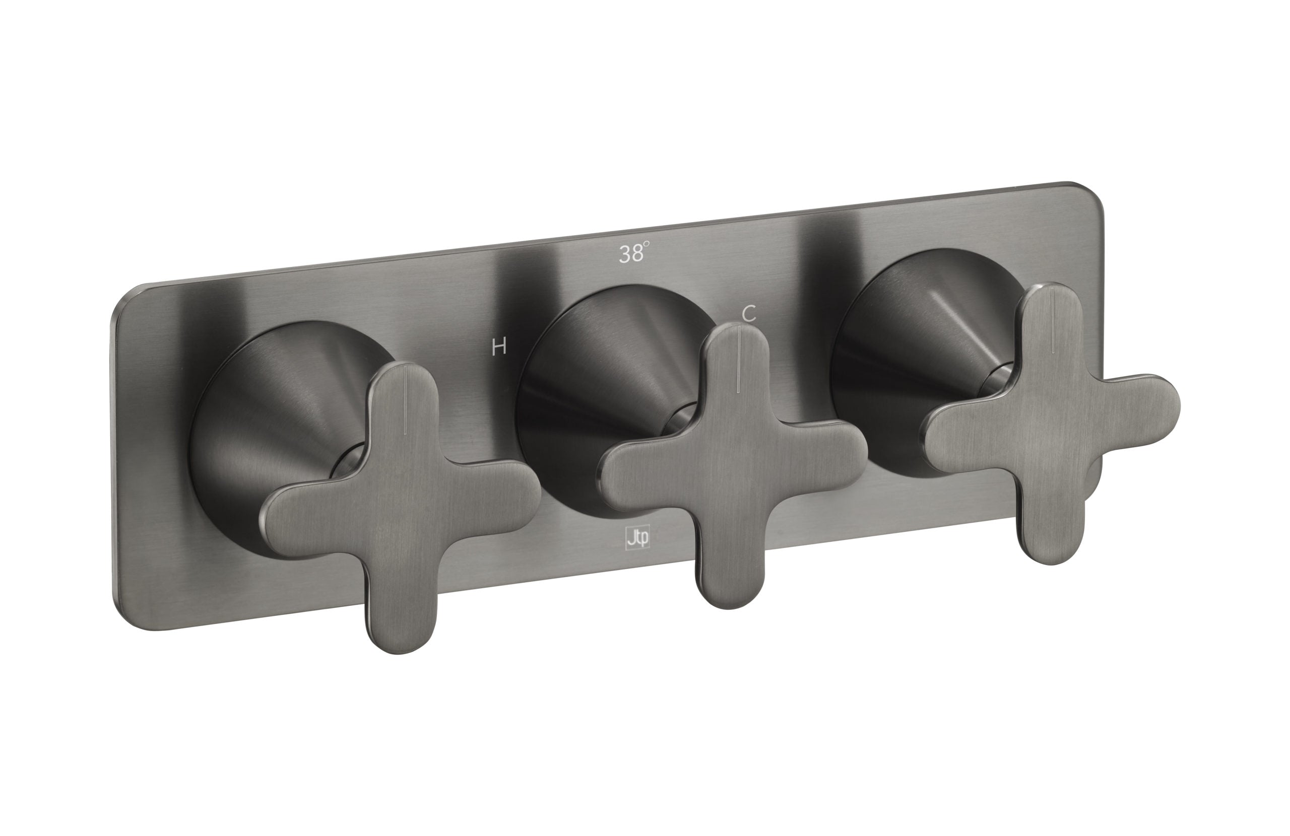 KONO THERMOSTATIC CONCEALED 3 OUTET SHOWER VALVE (BOTH HANDLES INCLUDED)