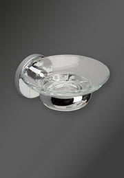LILY SOAP DISH CHROME