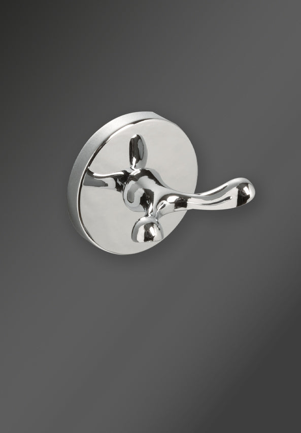 LILY DOUBLE HOOK CHROME