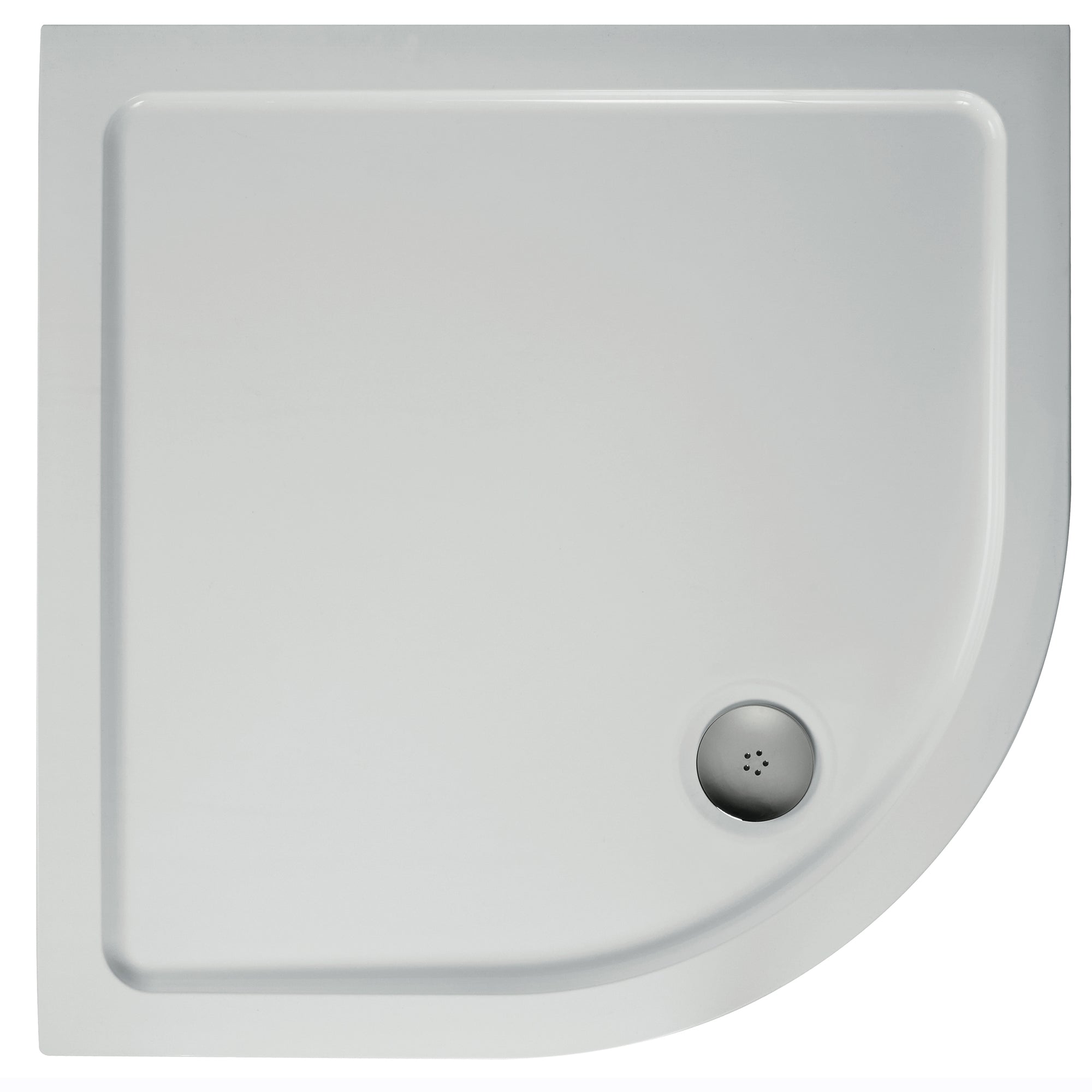 Simplicity Low Profile Quadrant Flat Top Tray & Waste