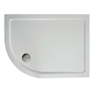 Simplicity Low Profile Offset Quadrant Flat Top Tray & Waste