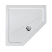 Simplicity Low Profile 900 Pentagon Flat Top Tray & Waste
