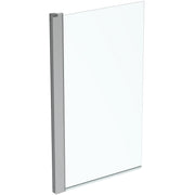 Synergy 850 Angle Bathscreen - Clear Glass