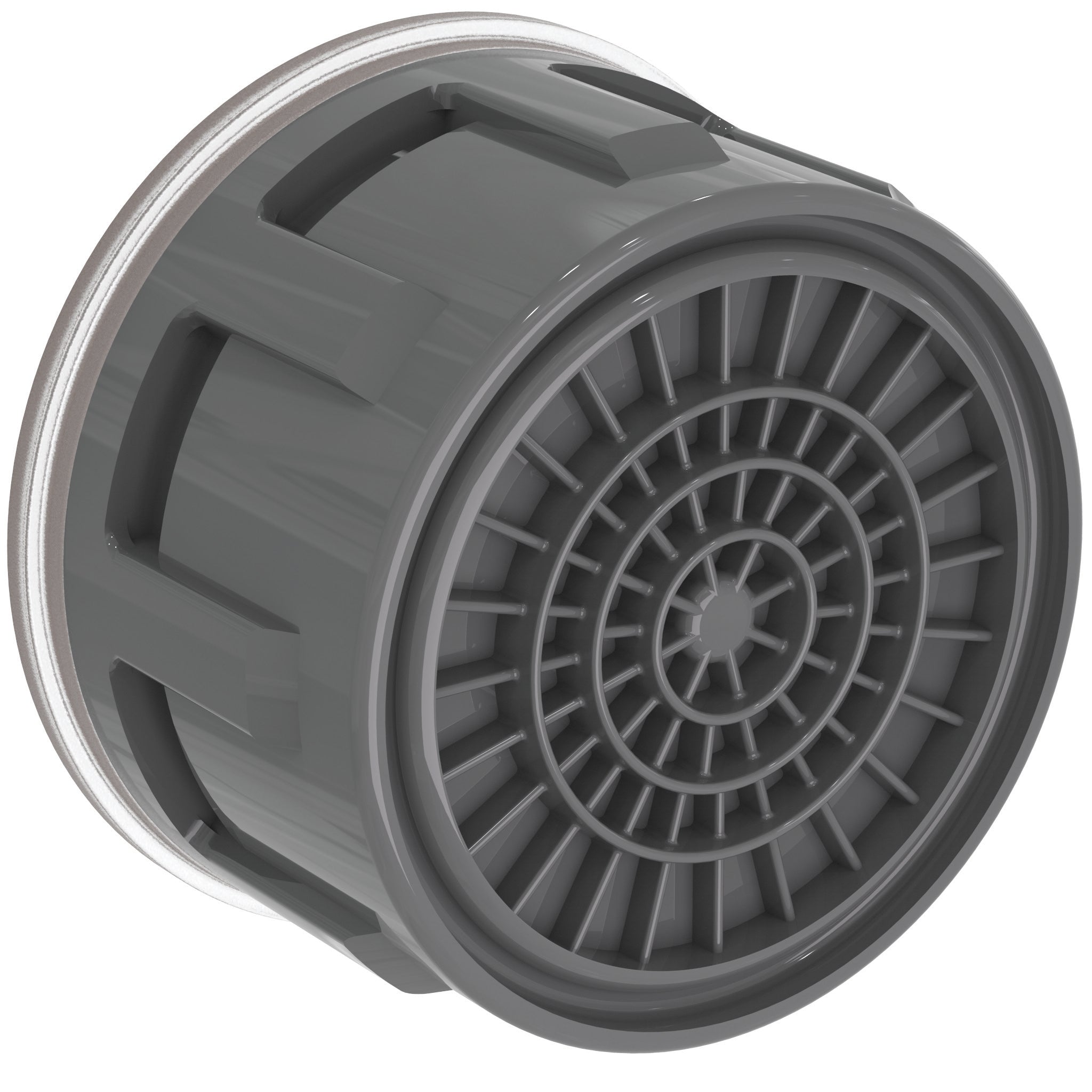 Outlet water regulator for basin mixer