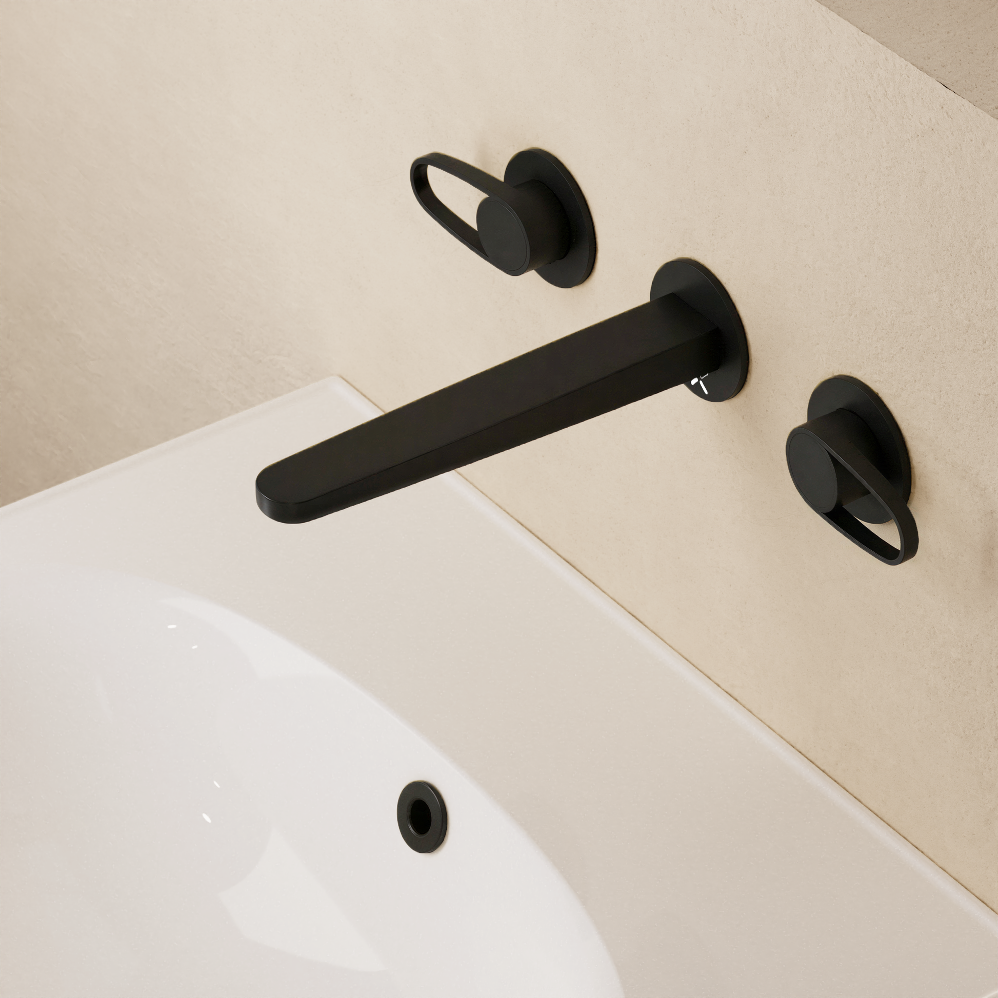 Lazo Basin 3 Hole Set Trim