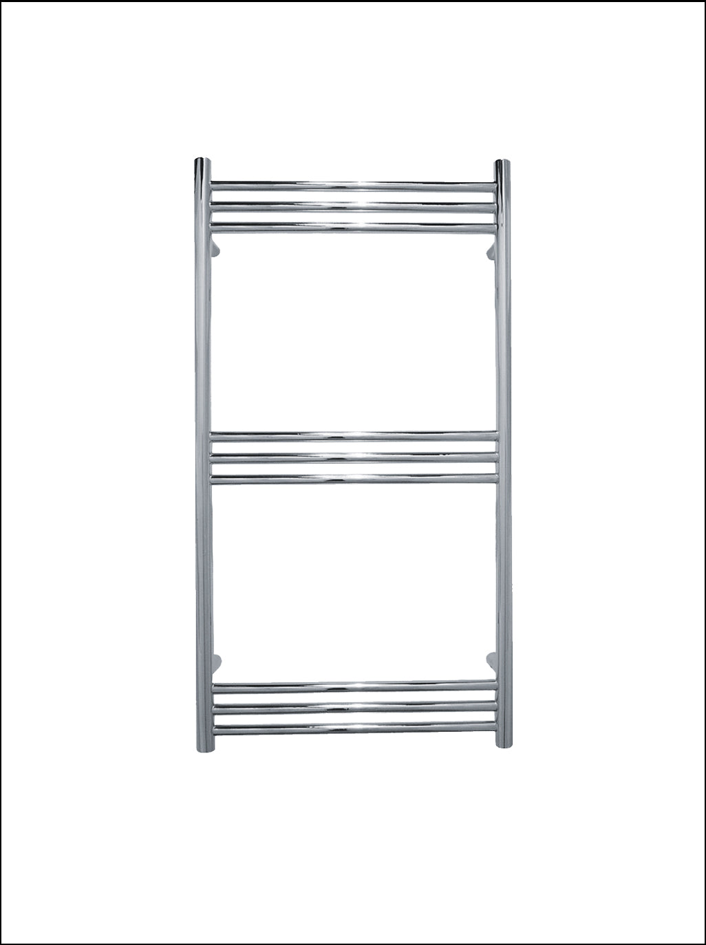 Lewes Flat Fronted Towel Rail 980x520mm