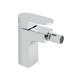 Life Mono Bidet Mixer Smooth Bodied Single Lever Deck Mounted without Pop-Up Waste Chrome