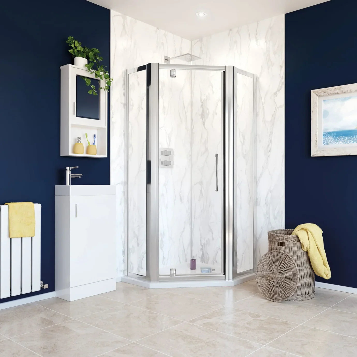 LAKES PENTAGON PANEL PACK + Pivot Door